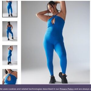 BRAND NEW Savage X FENTY Blue Jumpsuit